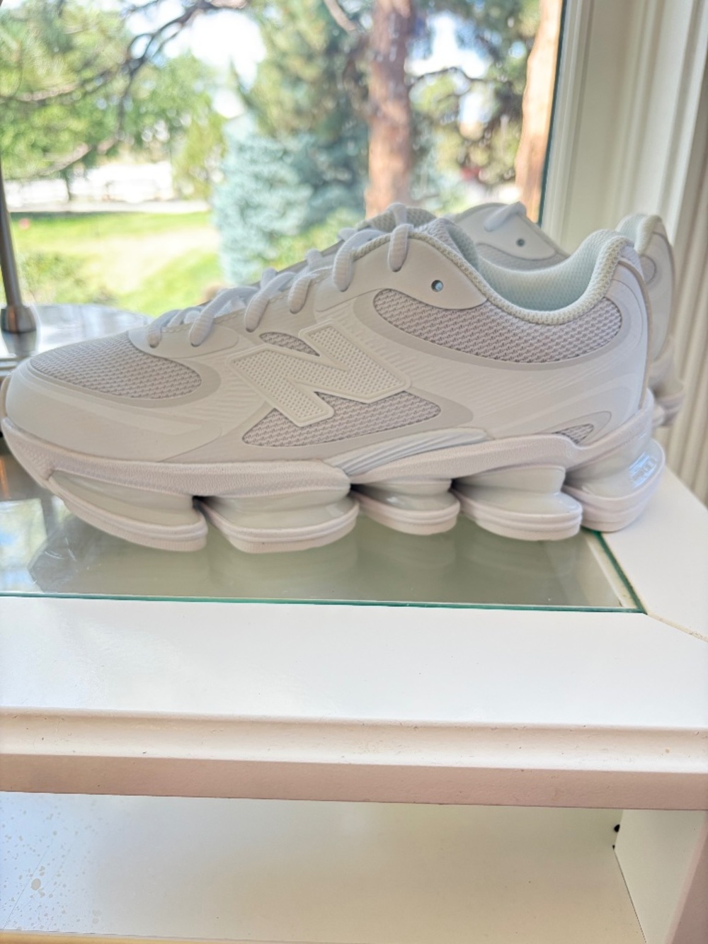 New Balance 2002R White Sneakers  Women's Size 8 (Men's 6.5)